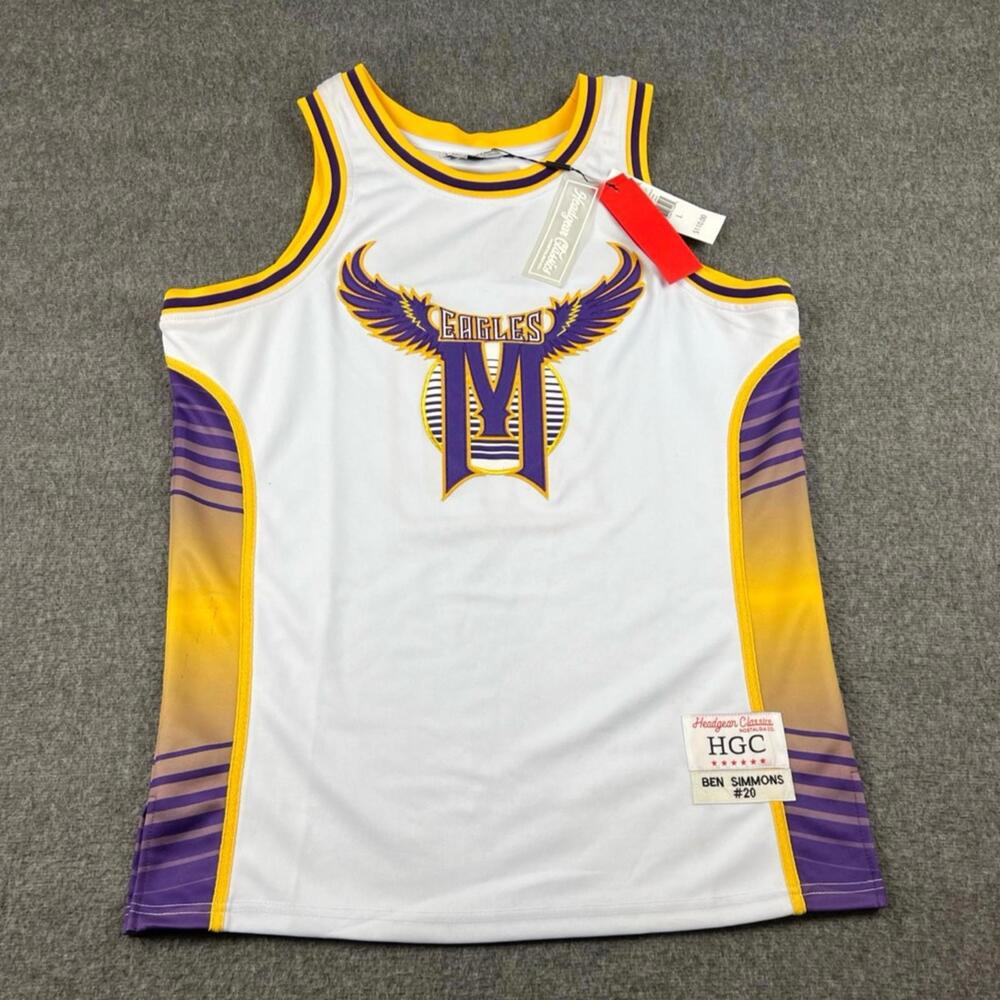 Headgear Classics Simmons #28 Jersey Mens‎ Sz Large